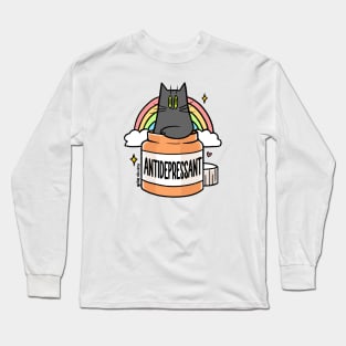 Antidepressant Cat Long Sleeve T-Shirt